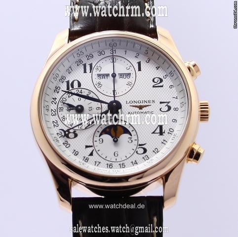 Longines Master Chronograph Mondphase NEU incl MWST B+P