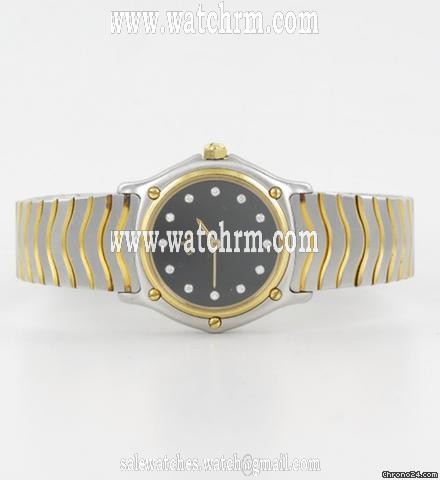 Ebel Sport Damenuhr in Stahl/Gold