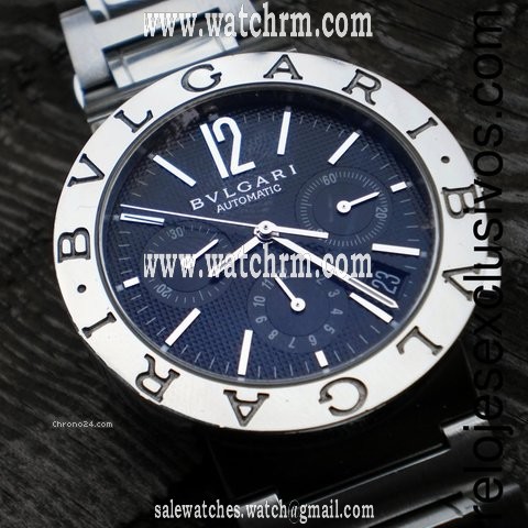 replica Bulgari Bvlgari-Bvlgari Cronograph WATCHES 1 