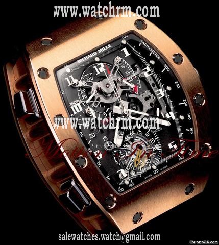 Richard Mille RM-008 TOURBILLON CHRONOGRAPH RATTRAPANTE ROSE GOLD