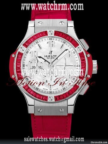 Hublot BIG BANG TUTTI FRUTTI "RED" w/ RED SPINELLE BAGUETTES -NEW