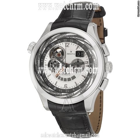 Zenith Men's Class Traveller Open Multicity Watch