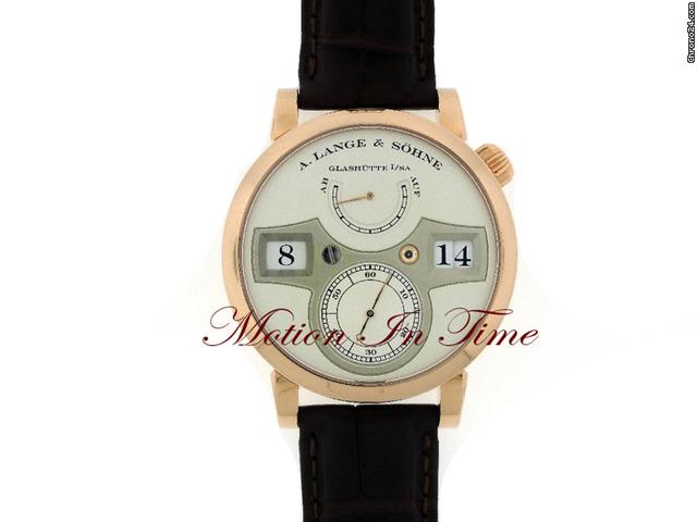replica A. Lange & Sohne ZEITWERK ROSE GOLD - SUPER RARE LIMITED EDITION WATCHES 1