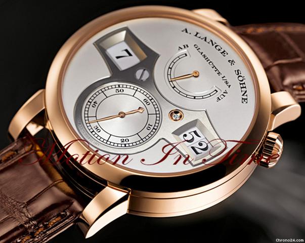 A. Lange & Sohne ZEITWERK ROSE GOLD - SUPER RARE LIMITED EDITION