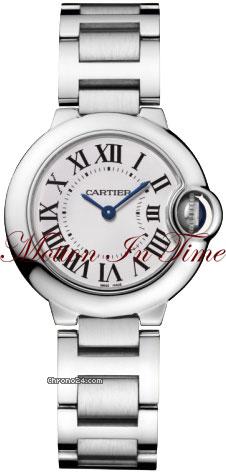 Cartier BALLON BLEU LADIES' STAINLESS STEEL ON BRACLEET - NEW