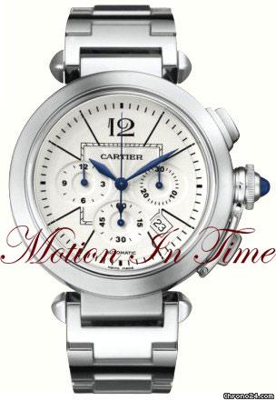 Cartier PASHA 42mm CHRONOGRAPH w/ Jaeger le-Coultre MOVEMENT-LIMITED