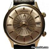 Jaeger-LeCoultre world time memovox vintage