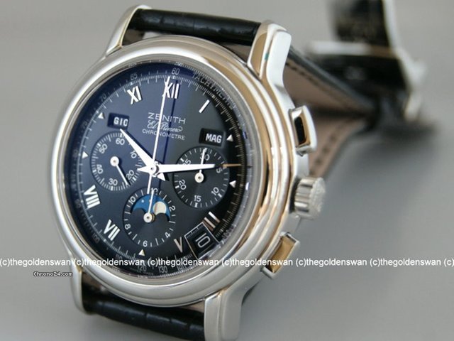 Zenith Chronomaster Moonphase ElPrimero Chrono ITALIAN dial