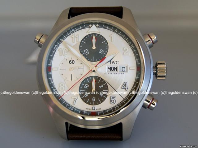 IWC Doppelchronograph Pilots watch Ref 3718-06