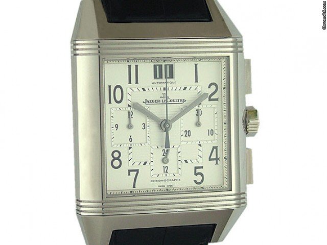 Jaeger-LeCoultre Reverso Squadra Chronograph GMT 50x35mm
