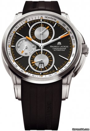 Maurice Lacroix Pontos Chronograph Titanium Neu Box & Papiere ink MwSt