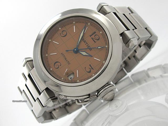 Cartier Damen "C-PASHA" Edelstahl Automatik