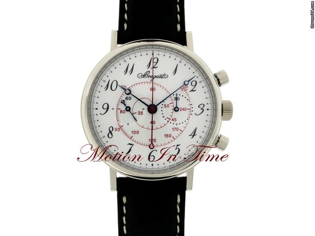 Breguet CLASSIQUE CHRONOGRAPH "Lemania" WHITE GOLD SPECIAL EDITION