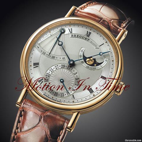 Breguet CLASSIQUE MOONPHASE w/ POWER RESERVE YELLOW GOLD - NEW