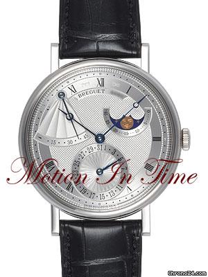 Breguet CLASSIQUE MOONPHASE w/ POWER RESERVE WHITE GOLD