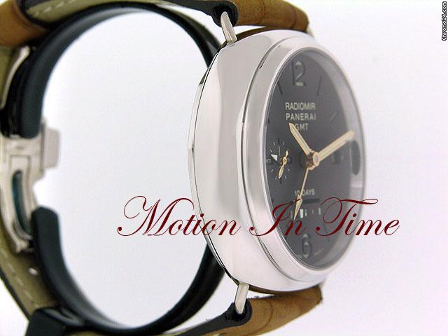 replica Panerai PAM274 RADIOMIR 10-DAYS GMT PLATINUM "BROWN DIAL" LIMITED 50 WATCHES 1 