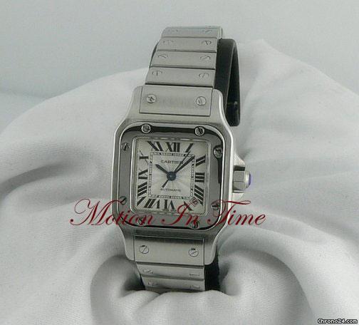 Cartier SANTOS GALBEE LADIES' AUTOMATIC STAINLESS STEEL w/ DATE