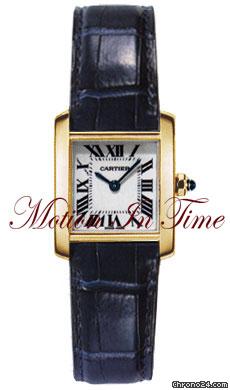 Cartier TANK FRANCAISE LADIES' 18KT YELLOW GOLD ON STRAP - NEW