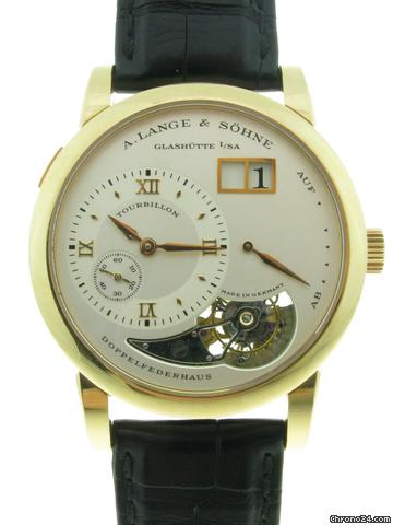 A. Lange & Sohne LANGE 1 TOURBILLON ROTGOLD