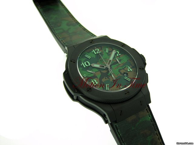 replica Hublot BIG BANG COMMANDO "JUNGLE" CAMOUFLAGE LIMITED 250 PIECES WATCHES 1 