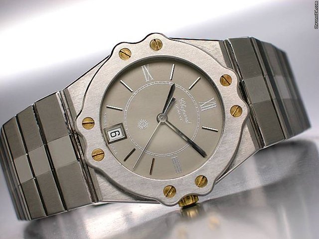 Chopard "ST. MORITZ" Edelstahl Quarz