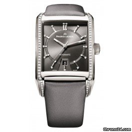 Maurice Lacroix Pontos Rectangulaire Diamonds Neu Box&Papiere ink MwSt