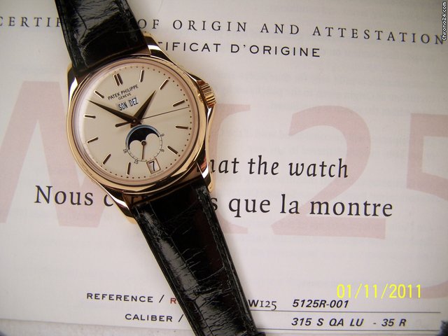 replica Patek Philippe ANNUAL CALENDAR 5125R  WEMPE ROSE GOLD LIMITED EDITION WATCHES 1 