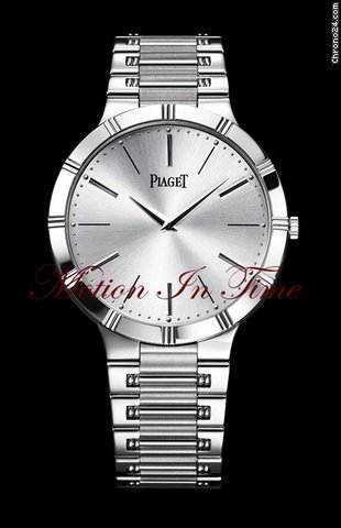 Piaget DANCER MEN'S WHITE GOLD MECHANICAL ULTRA THIN NEW 2011