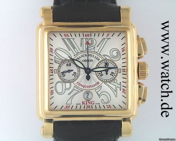 Franck Muller Conquistador King Cortez Chronograph Rosegold 45x45mm