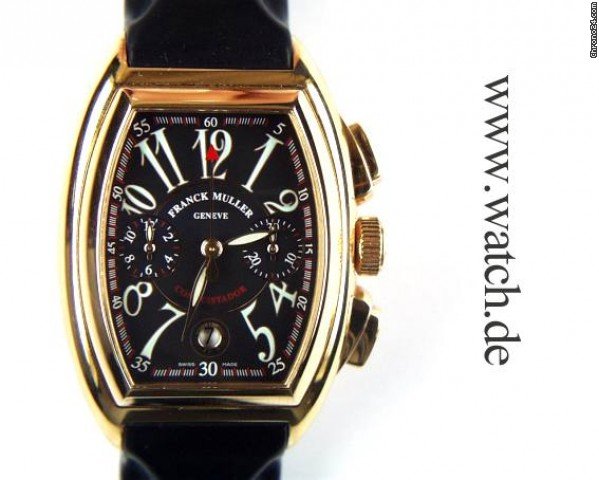 Franck Muller Conquistador Chronograph Rosegold 49x35mm