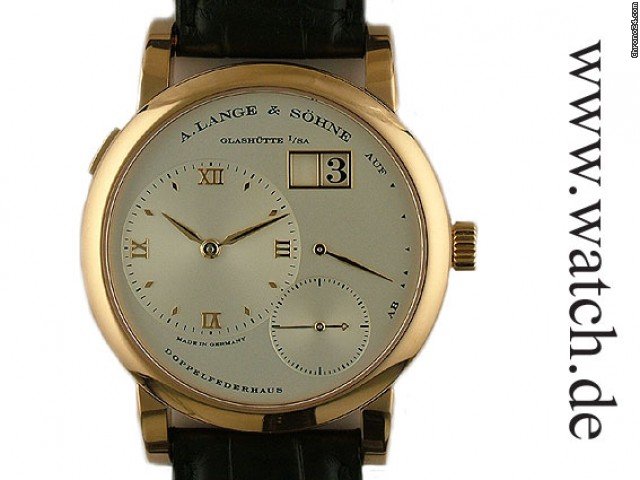 A. Lange & Sohne Lange 1 Rosegold Handaufzug Faltschlie e 38mm