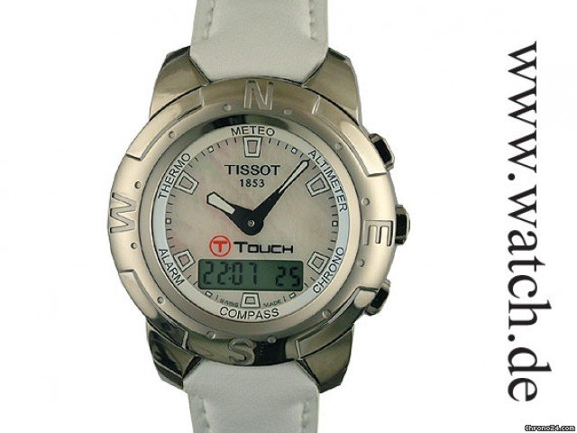 Tissot T Touch Polished Titanium 41mm
