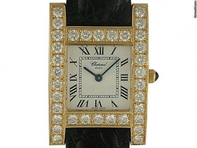 Chopard Gelbgold Diamond 36x24mm
