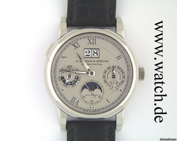 A. Lange & Sohne Langematic Perpetual Platin 38mm