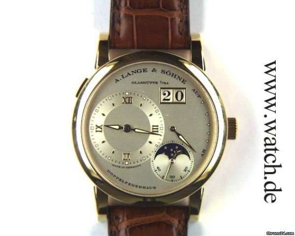 A. Lange & Sohne Lange 1 Mondphase Gelbgold 38mm