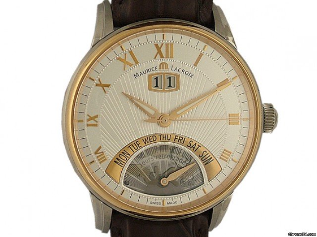 Maurice Lacroix Jours Retrogrades Stahl/Rosegold 40mm