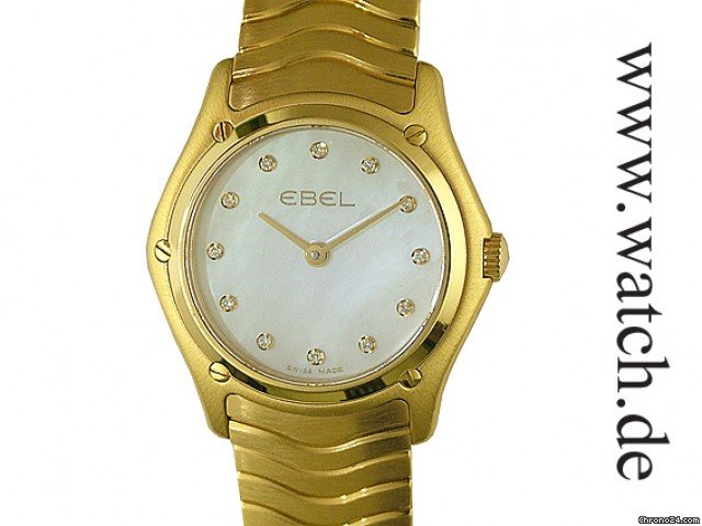 Ebel Sport Classic Lady Gelbgold Diamond 27mm