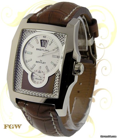 Breitling Bentley Flying B Jump Hour, White Gold