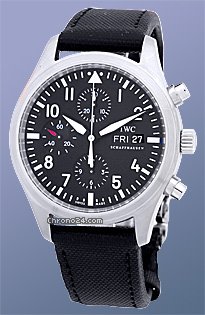 IWC Classic Pilot's Chrono-Automatic Strapwatch
