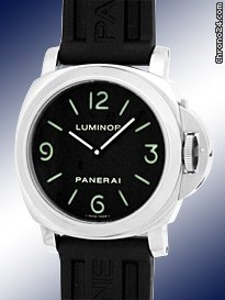 Panerai Gent's Stainless Steel  PAM112 44mm Luminor Base Strapwatch [On Hold]
