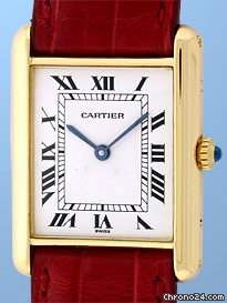 Cartier Classic Tank Strapwatch
