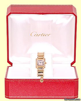 replica Cartier Diamond Tank Francaise WATCHES 1 