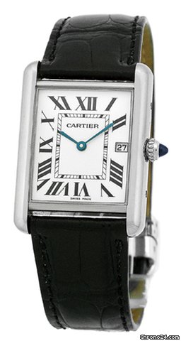 Cartier Louis Cartier Classic Tank Strapwatch [On Hold]
