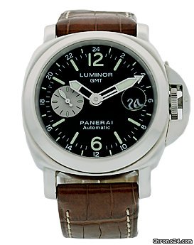 Panerai Gent's Stainless Steel 44mm  Luminor GMT PAM 88 [On Hold]