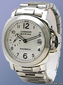 Panerai Gent's Stainless Steel 40mm  Luminor Marina PAM 51