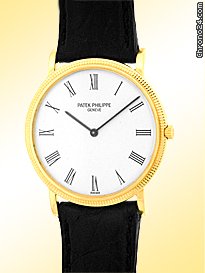 Patek Philippe Gent's 18K Yellow Gold  # 3520 D Ultra Thin Calatrava