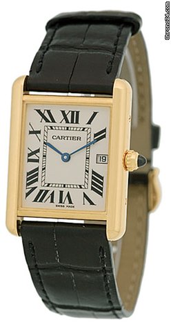 Cartier Louis Cartier Tank Strapwatch