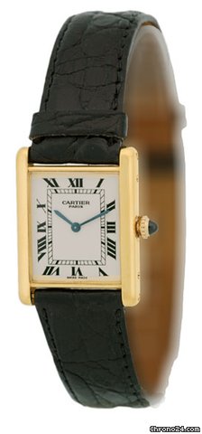 Cartier Louis Cartier Ultra Thin Classic Tank Strapwatch