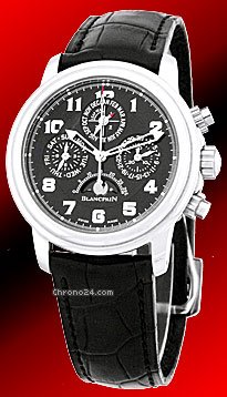 Blancpain Leman Chronograph & Perpetual Calendar Strapwatch