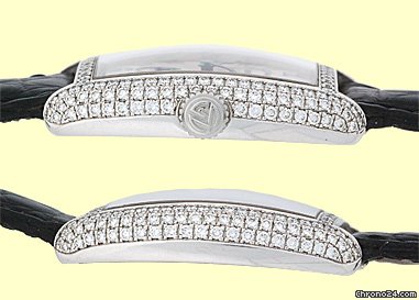 replica Franck Muller Lady's 18K White Gold  Diamond Cintree Curvex WATCHES 1 